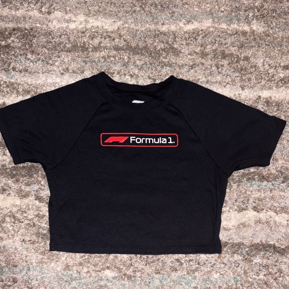 PacSun Black Formula 1 Graphic Tee